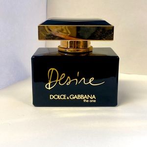 Barely used Dolce & Gabbana The One Desire perfume, discontinued rare perfume